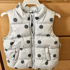 New Toddler puffer vest
